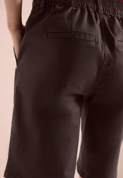 Mid Waist straight legs short in casual pasvorm