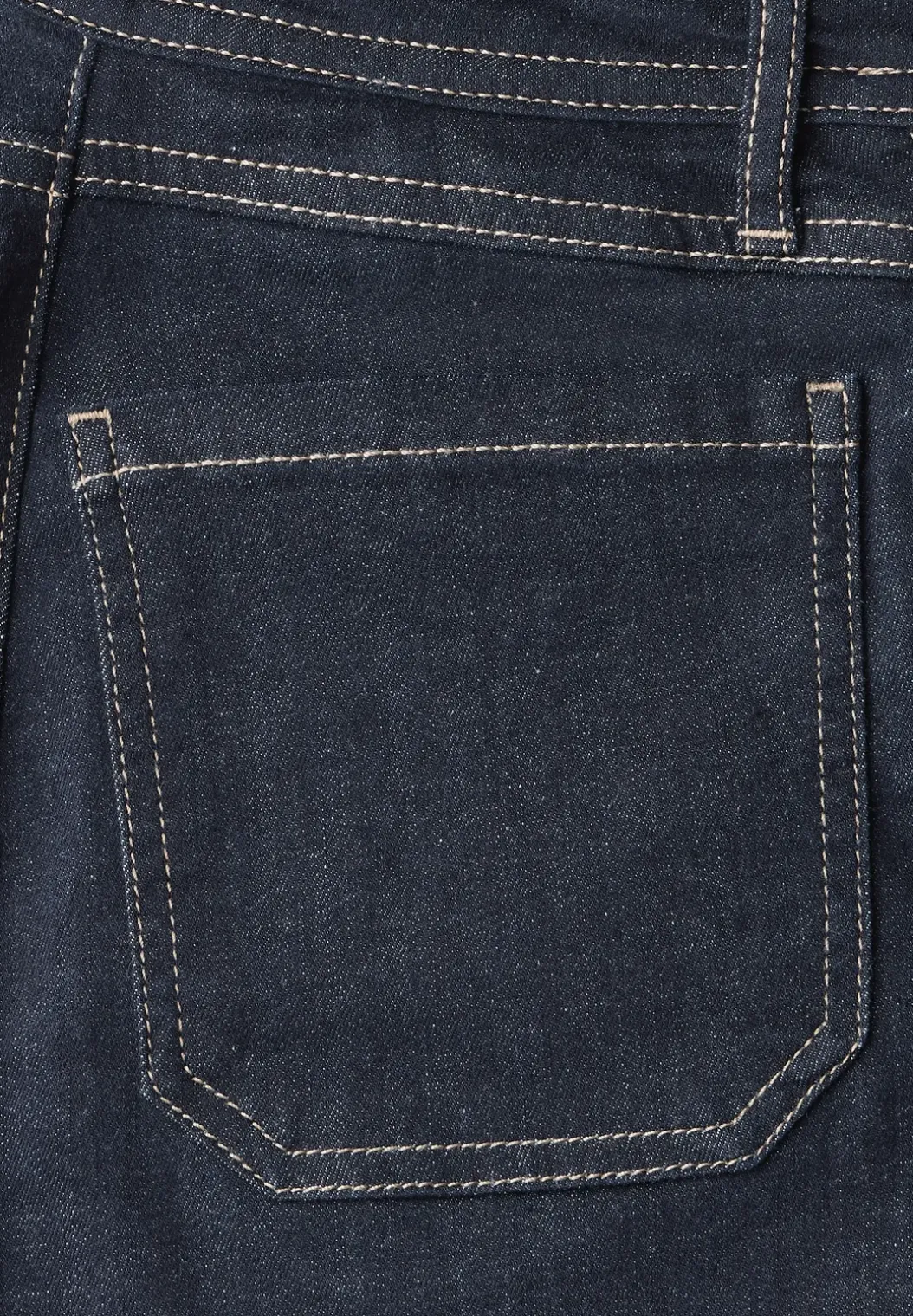 Midi denim rok