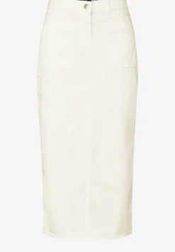 Midi denim rok