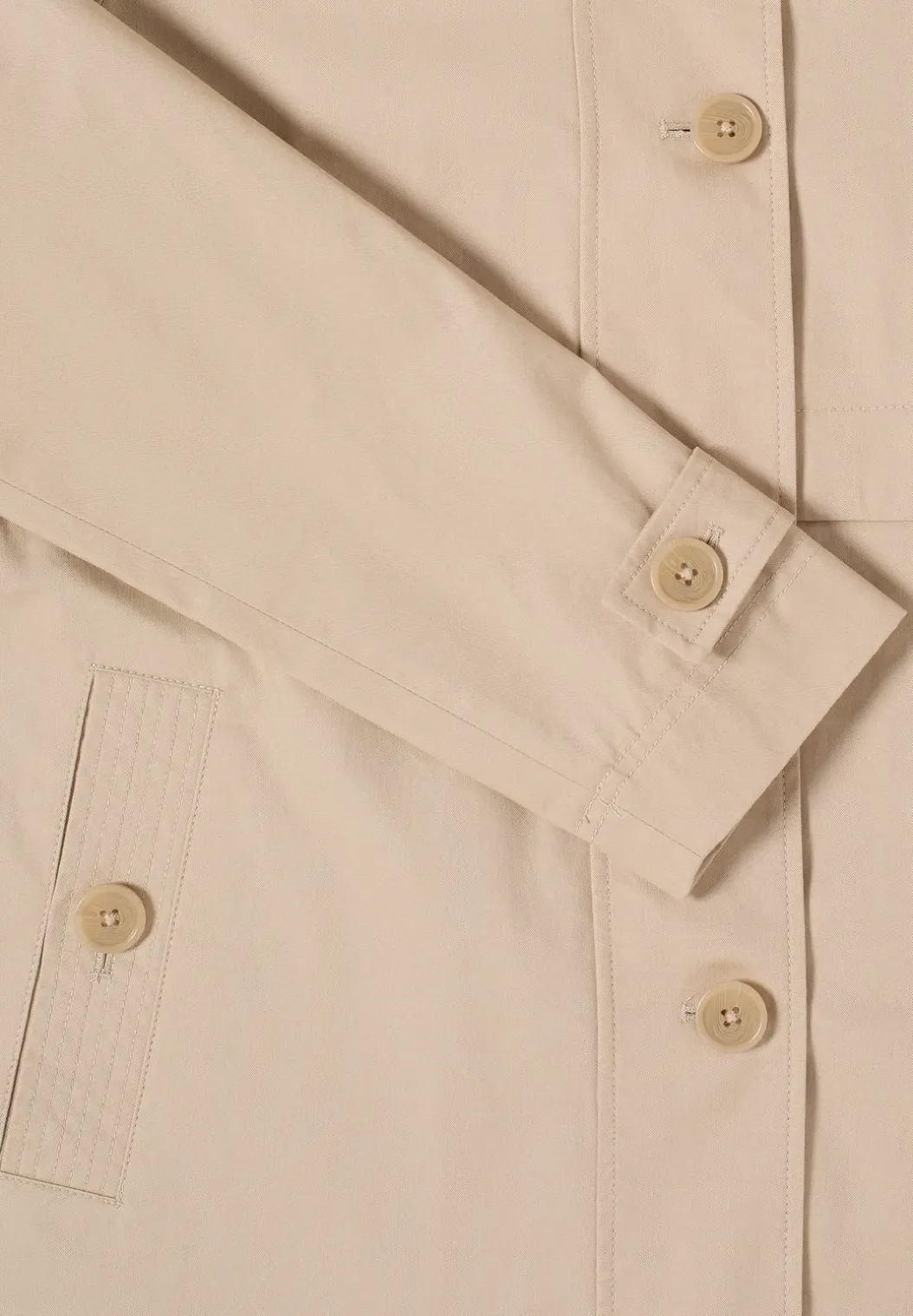 Midi trenchcoat