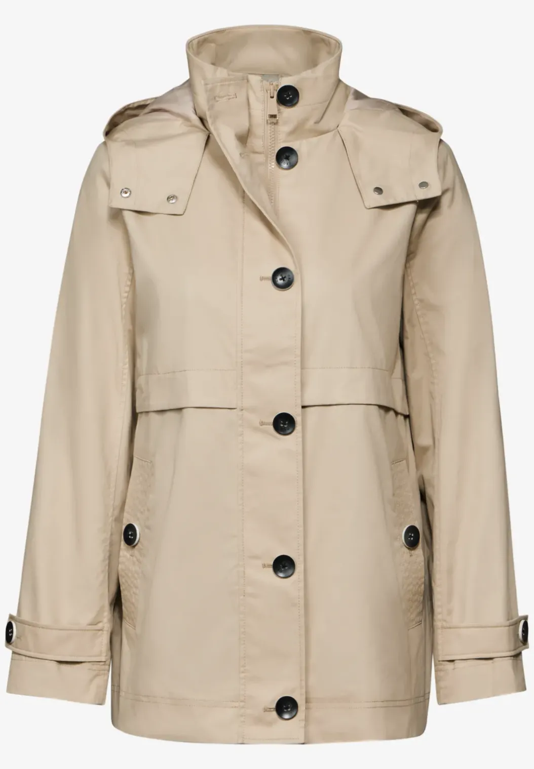 Midi trenchcoat