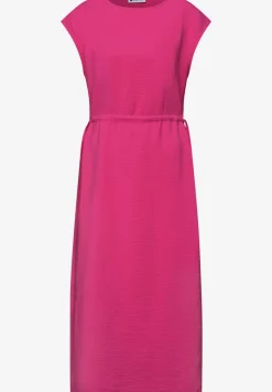 Midi-jurk met boothals