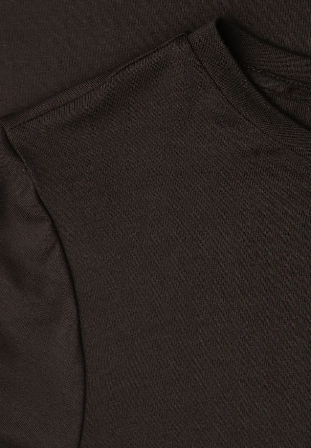 Midi-jurk met korte mouwen en splitdetail