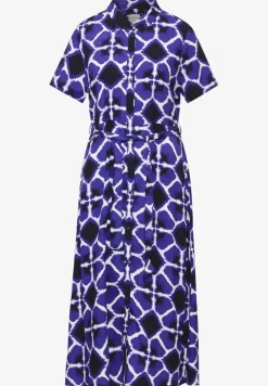 Midi-jurk met print