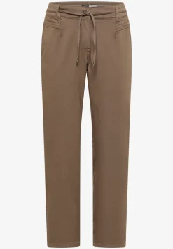 Mid Waist Slim Legs broek in Loose Fit