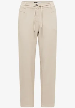 Mid Waist Slim Legs broek in Loose Fit