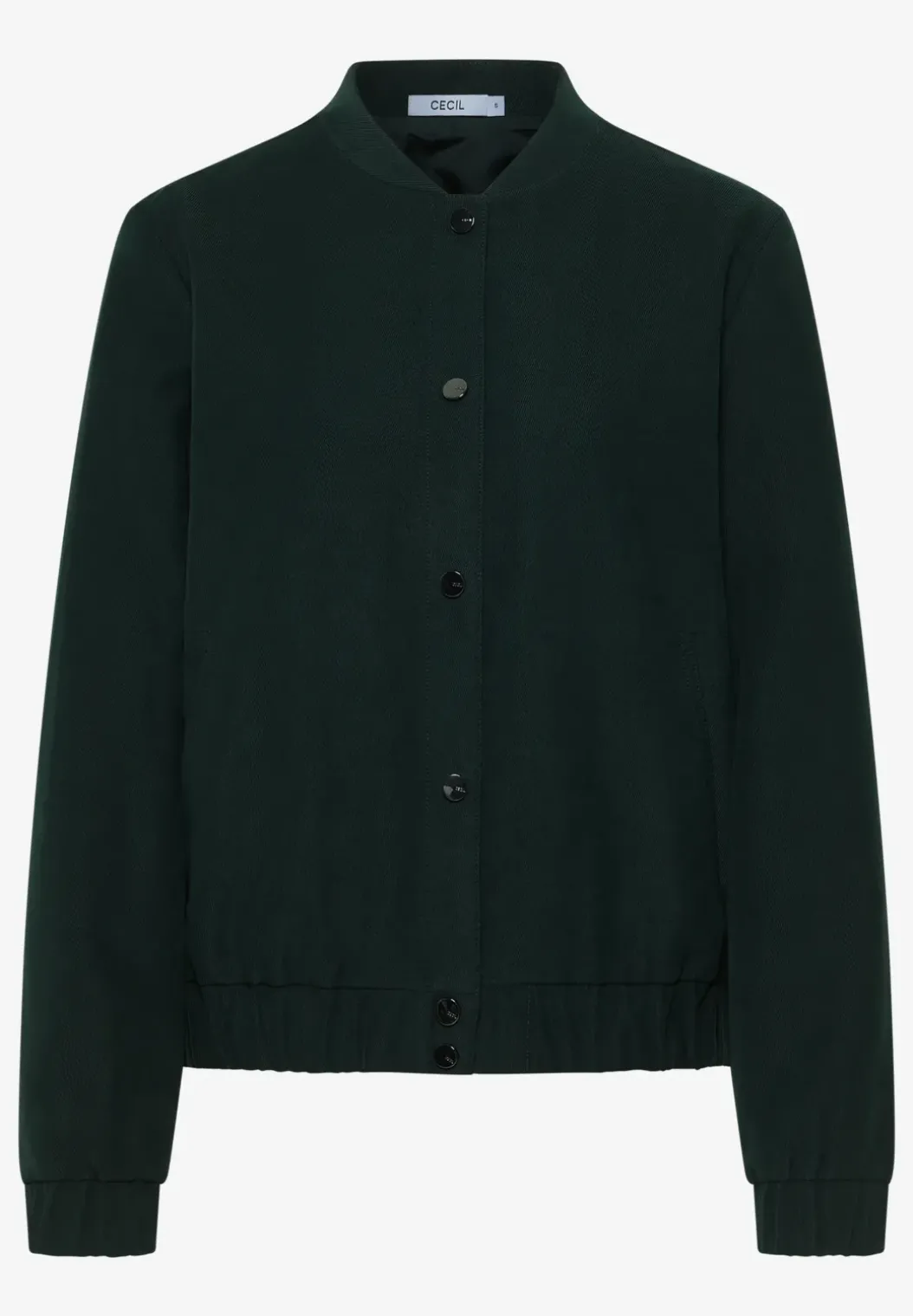 Mini ribfluwelen blouson