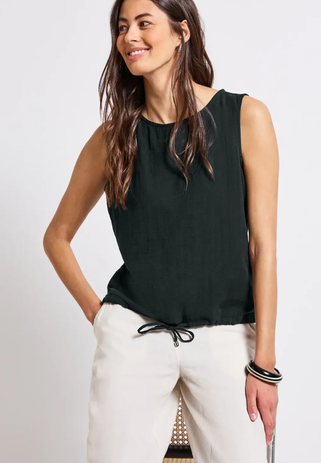 Mousseline blouse top