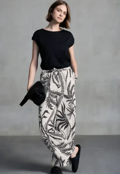 Mousseline broek Wide Legs