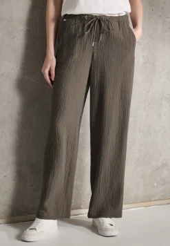 Mousseline broek Wide Legs