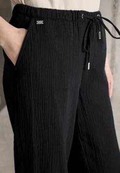 Mousseline broek Wide Legs