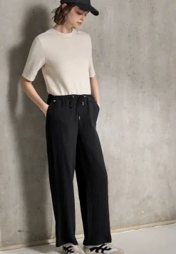 Mousseline broek Wide Legs