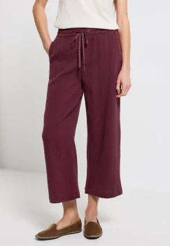 Mousseline broek Wide Legs