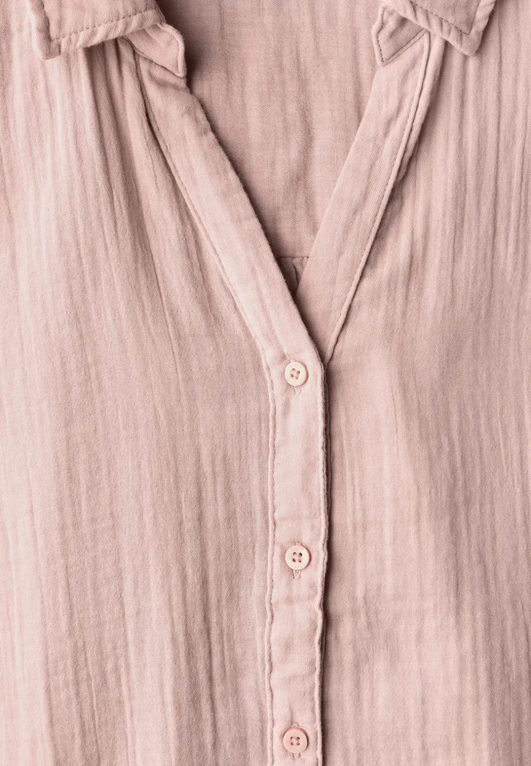 Mousseline overhemd blouse