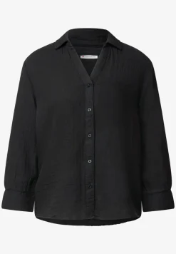 Mousseline overhemd blouse