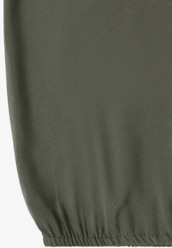 3/4-mouwen blouse met gespleten hals