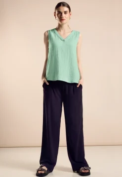 Mouwloze blouse