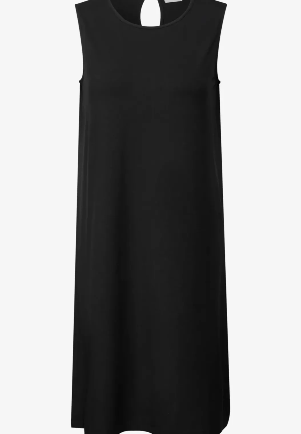 Mouwloze jersey jurk