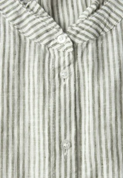 Mouwloze linnen blouse