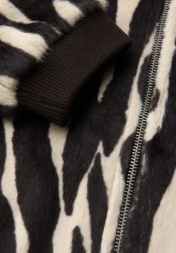 Nep bont zebra blouson