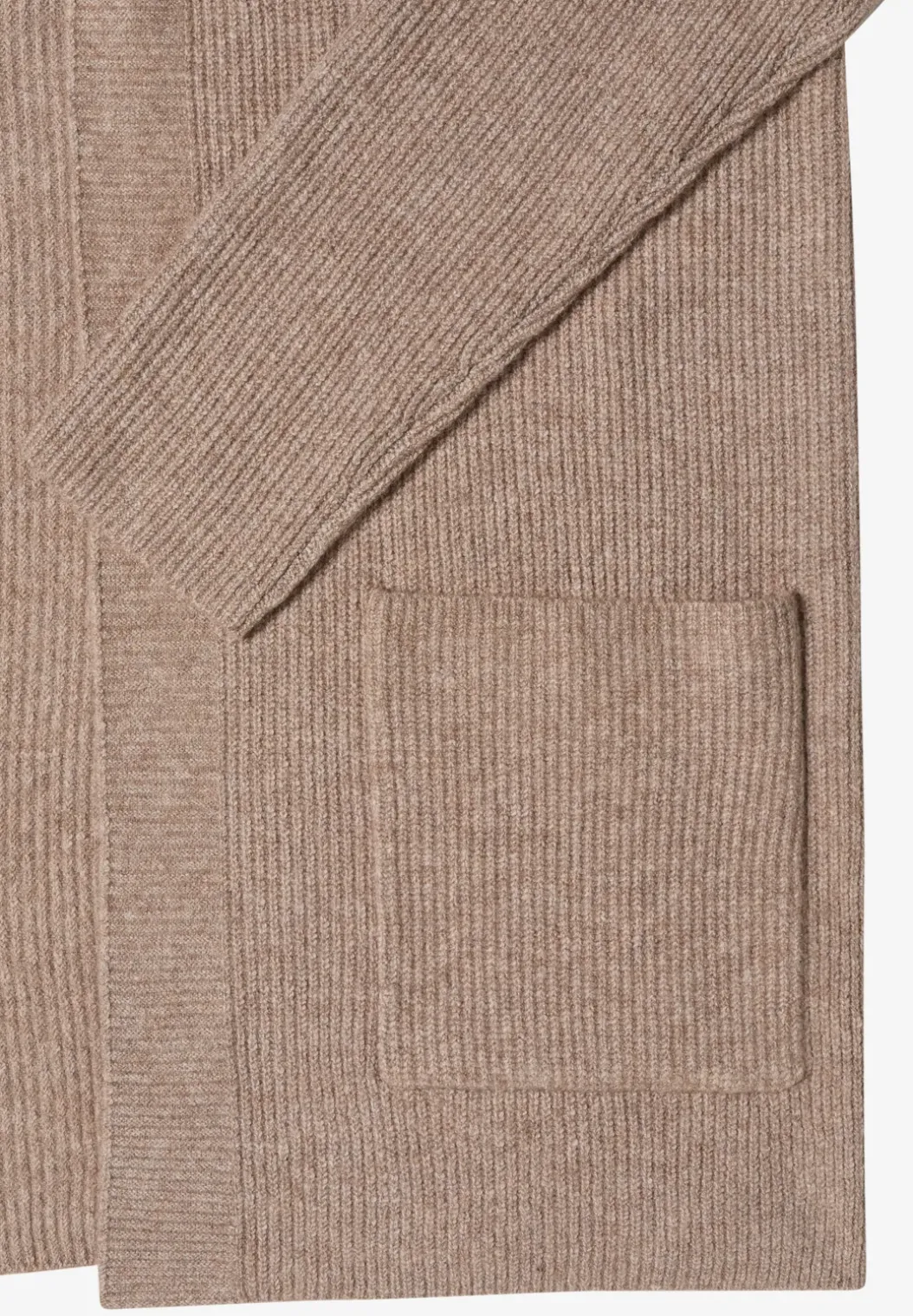 Open gestructureerd vest