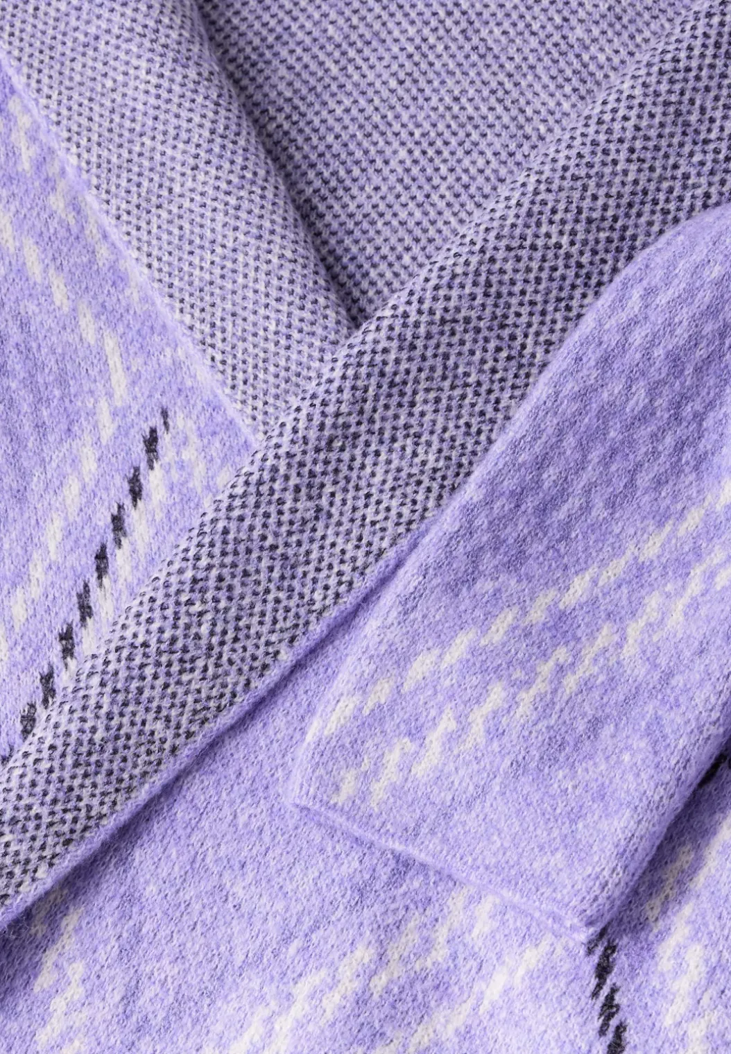 Open vest met capuchon