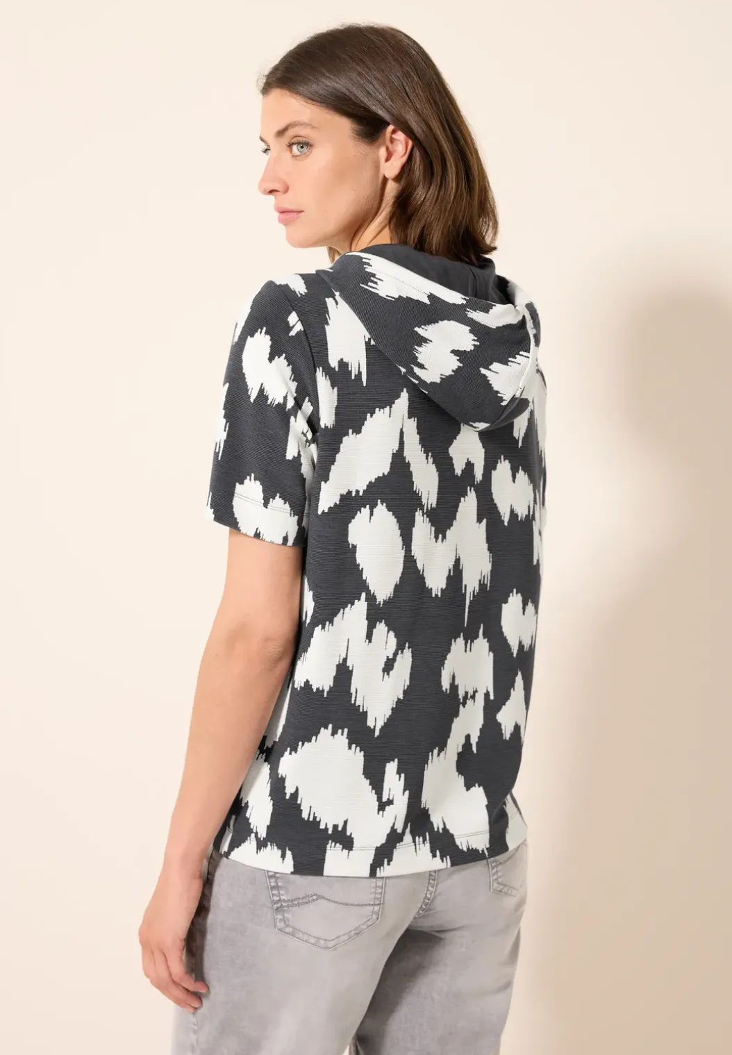 Ottomaans shirt met capuchon