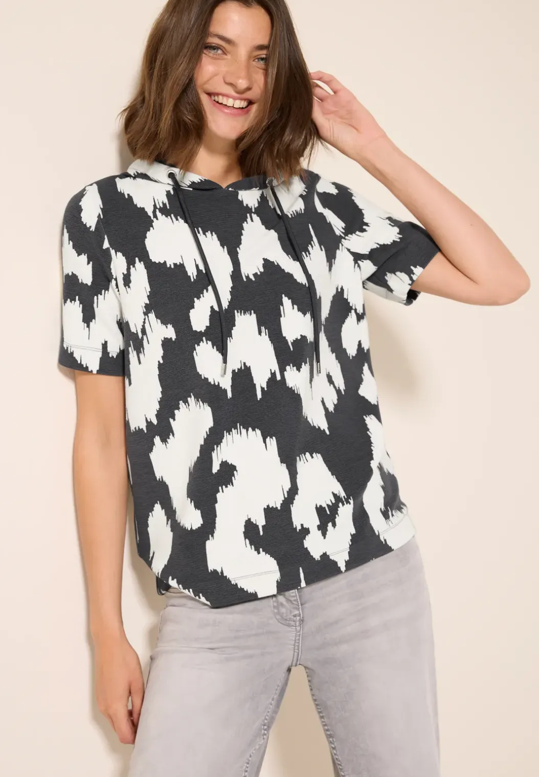 Ottomaans shirt met capuchon