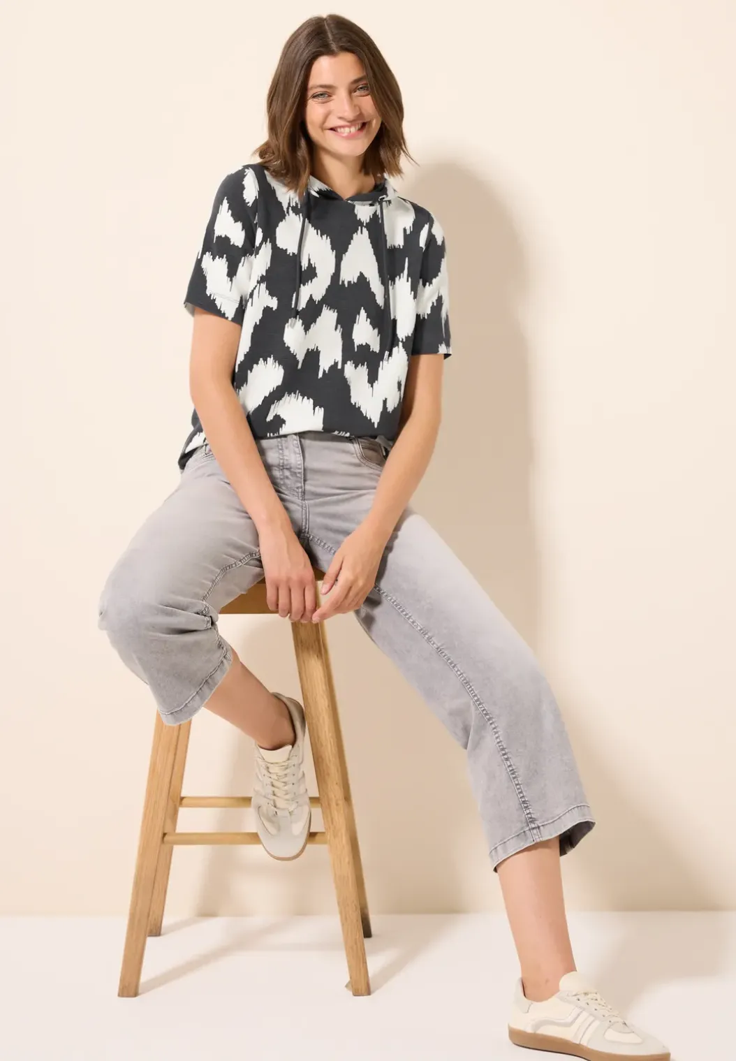 Ottomaans shirt met capuchon