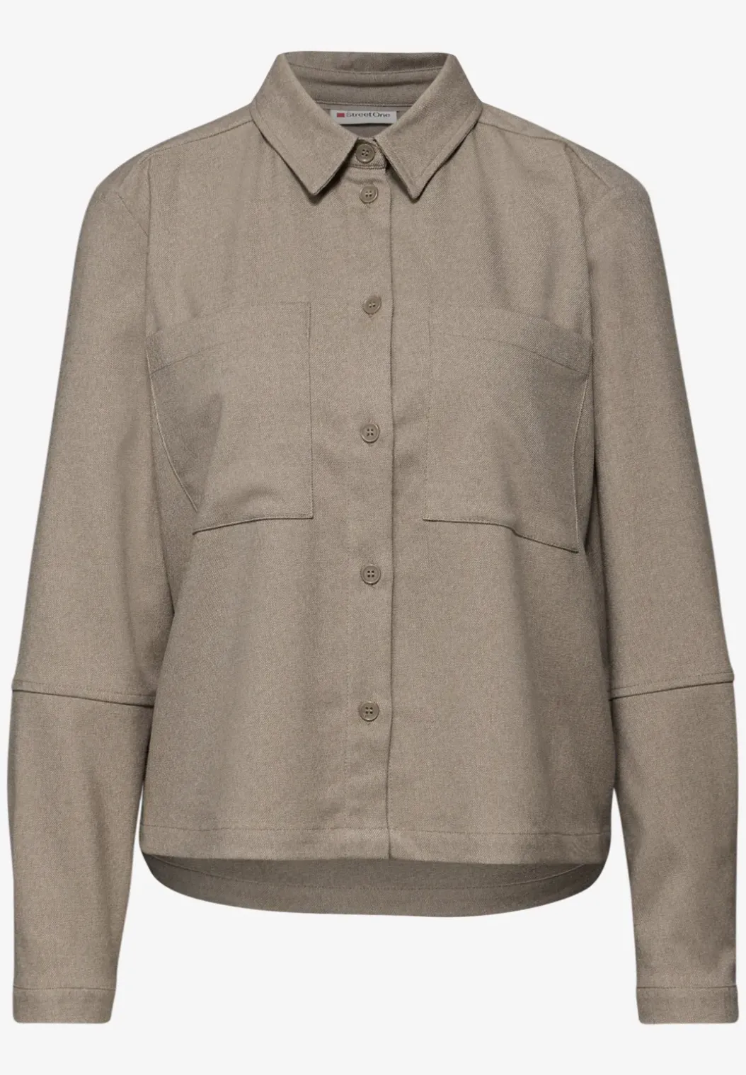 Overhemd blouse met zakken