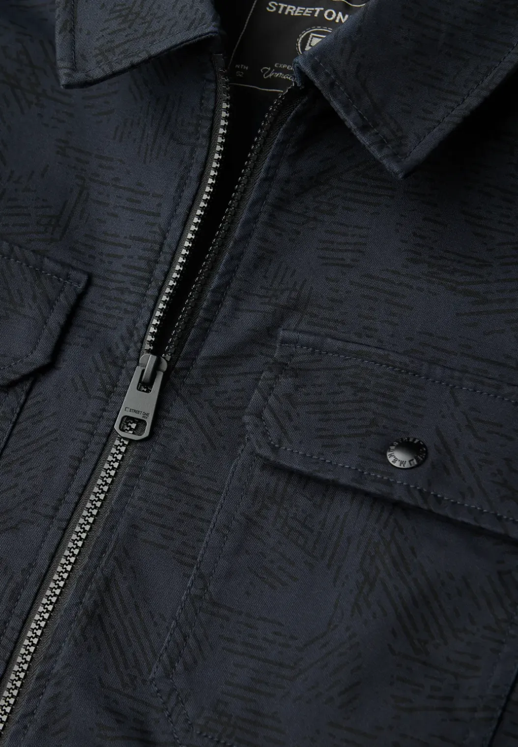 Overhemd in een verwassen look