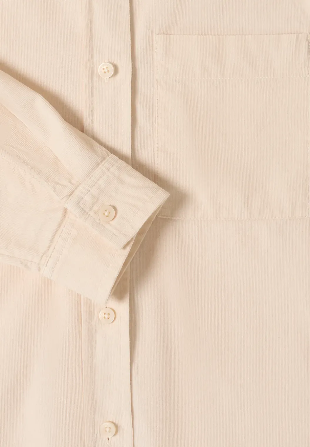 Overhemdblouse in effen kleur