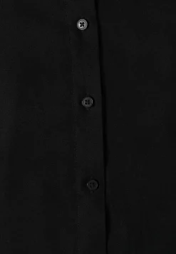 Overhemdblouse in effen kleur