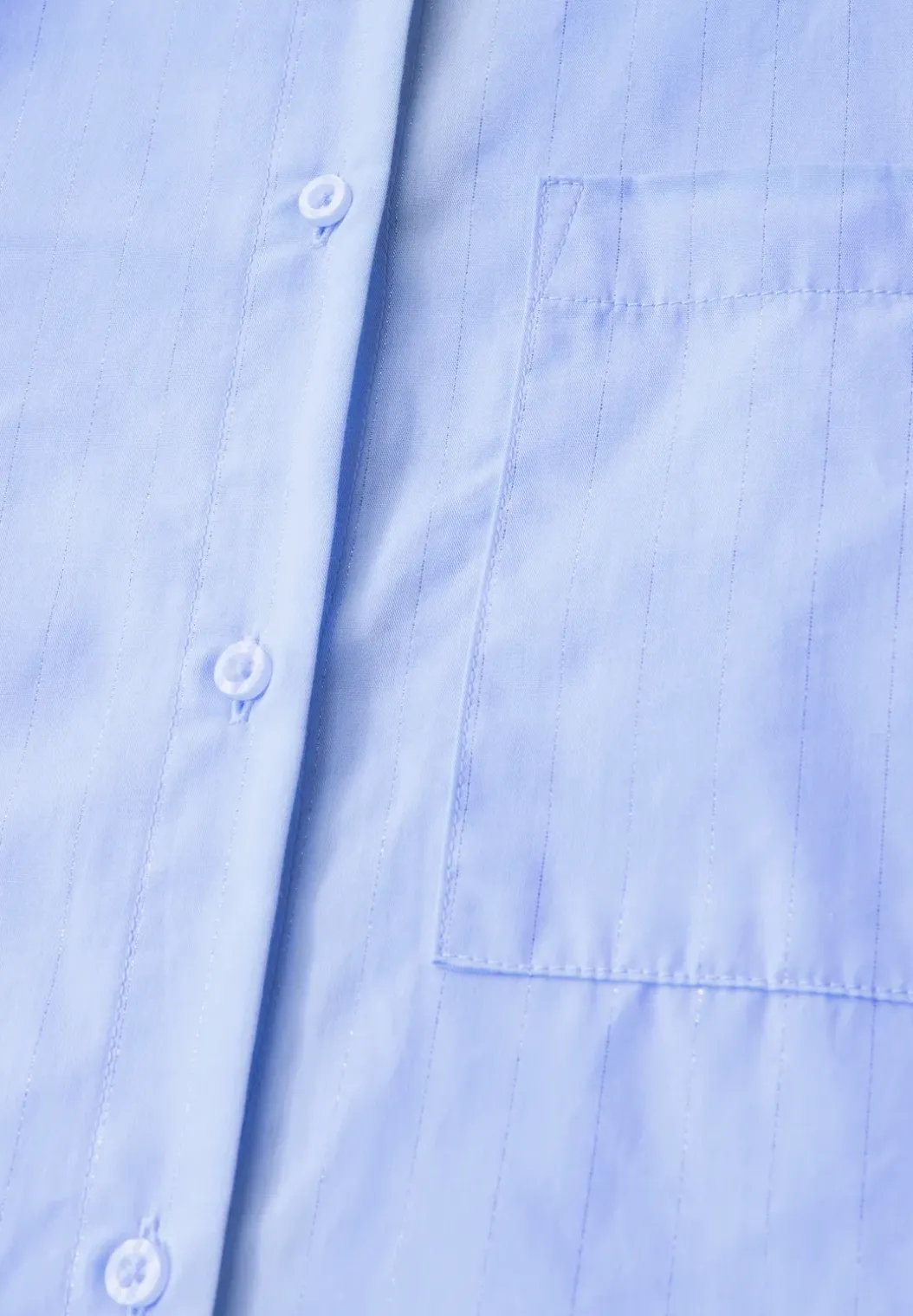 Overhemdblouse met glitterdetails