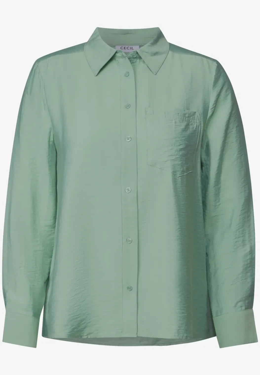 Overhemdblouse met structuur