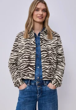 Overshirt met zebraprint