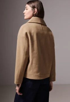 Oversized caban jas