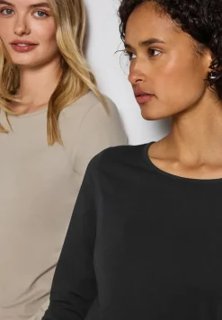 2-pack shirts met lange mouwen