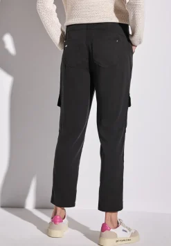 Paperbag broek in cargolook