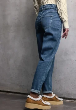 Paperbag jeans in Loose Fit