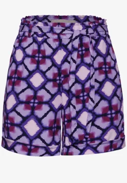 Paperbag short met print