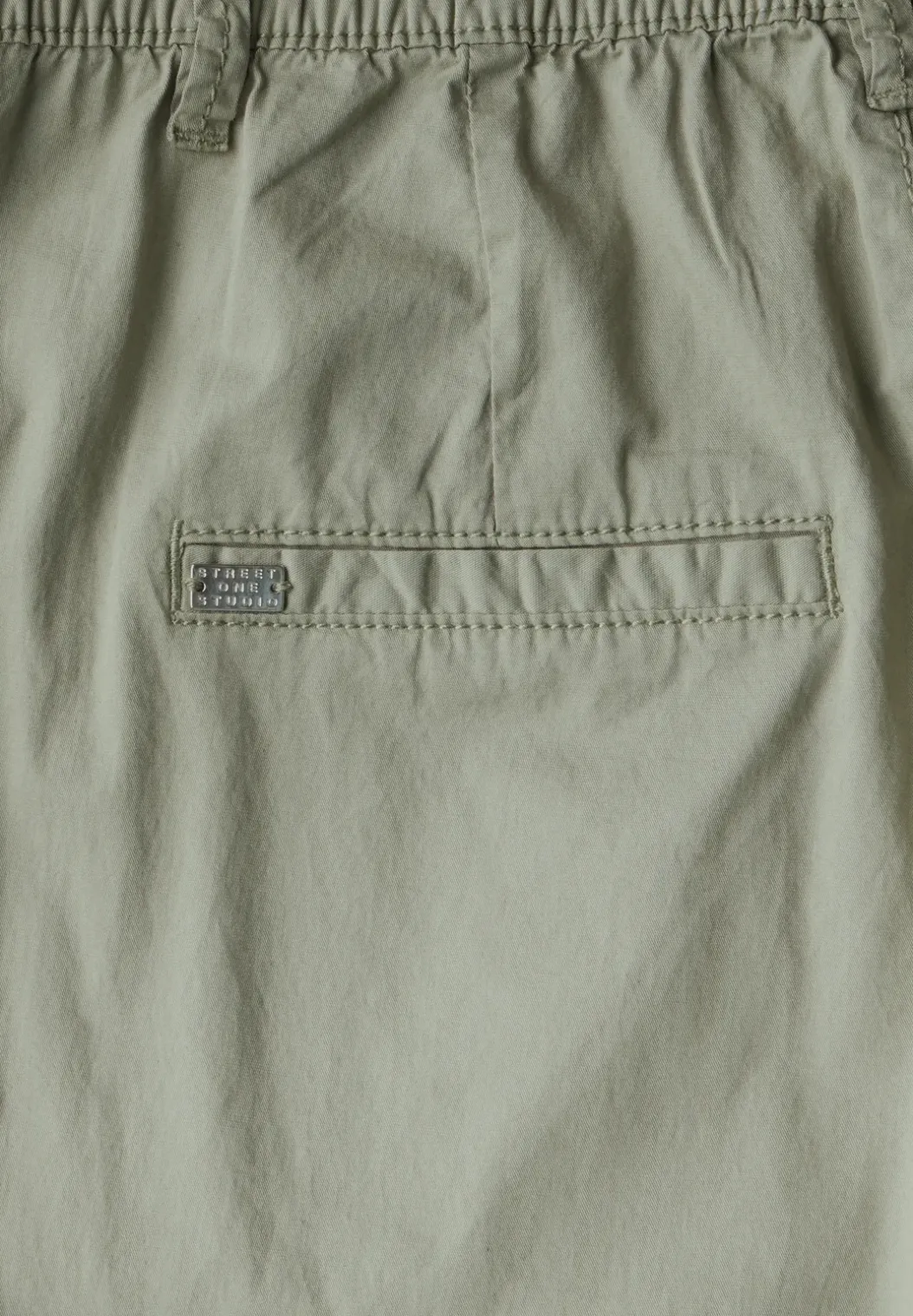 Papertouch broek met rechte pijpen