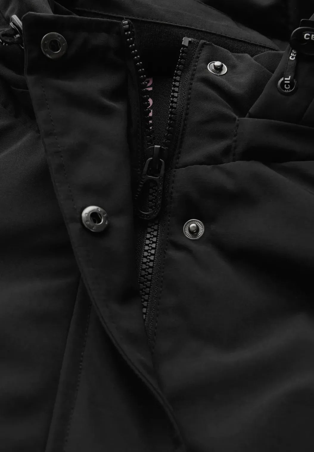 Parka met afneembare capuchon
