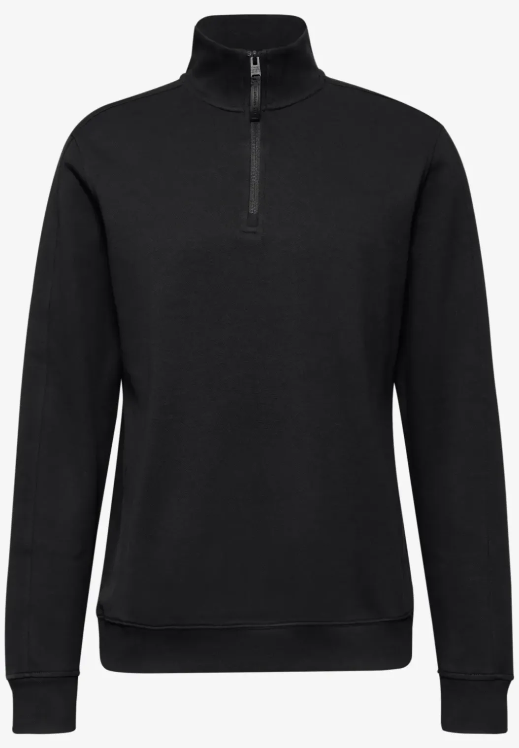 Piqué Troyer sweatshirt