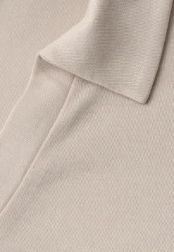 Poloshirt met elastische tailleband