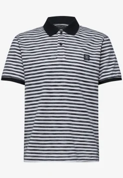Poloshirt met korte mouwen in piquéstructuur
