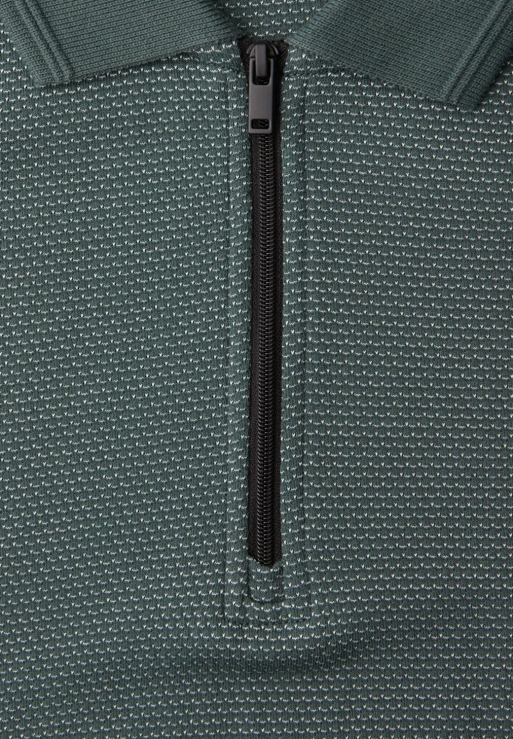 Poloshirt met korte mouwen en rits