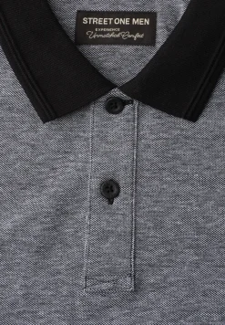 Poloshirt met korte mouwen en contrasterende details