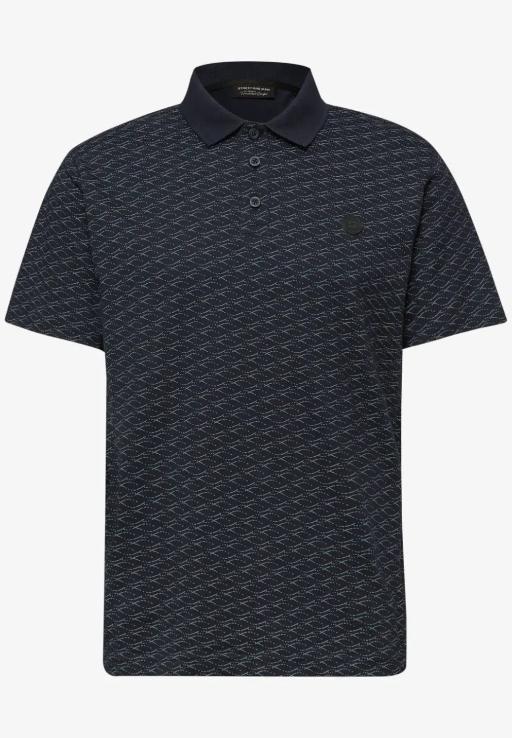 Poloshirt met patroon