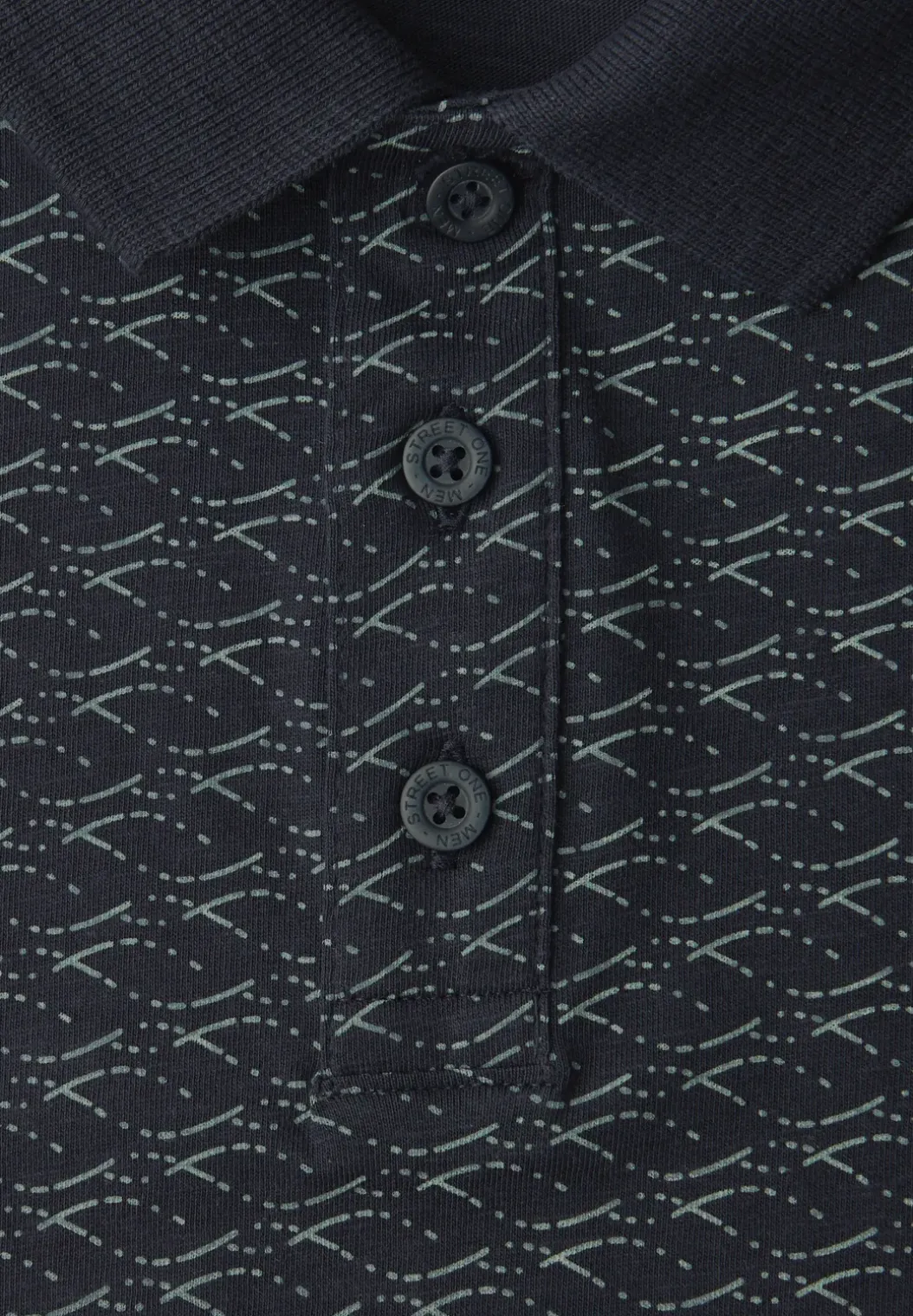 Poloshirt met patroon
